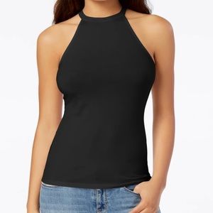 GUESS Eco Elyza Cutaway-Shoulder Top, Black, L